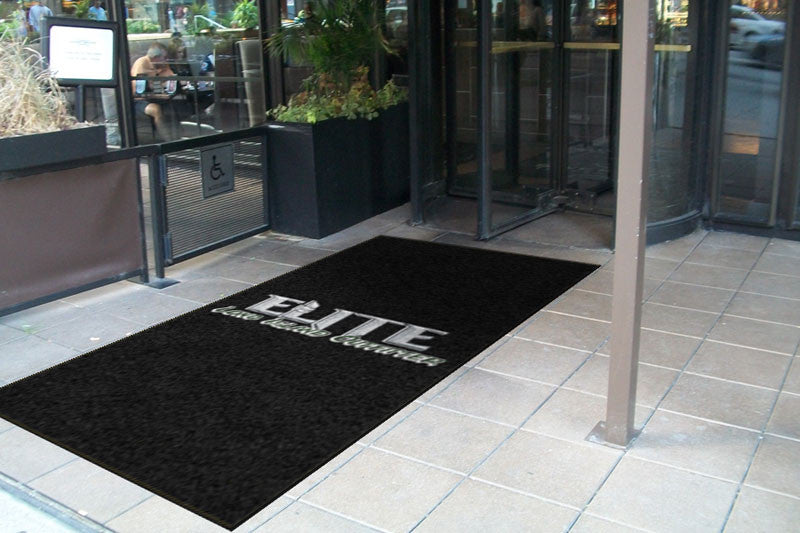 ELITE LONG ISLAND OUTFITTER 4 X 8 Rubber Backed Carpeted HD - The Personalized Doormats Company