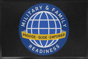 Military Family R 4X6 Horizontal BLK §