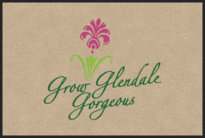 Grow Glendale Gorgeous 2 X 3 Rubber Backed Carpeted HD - The Personalized Doormats Company