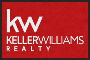 Keller Williams 2 X 3 Rubber Backed Carpeted - The Personalized Doormats Company
