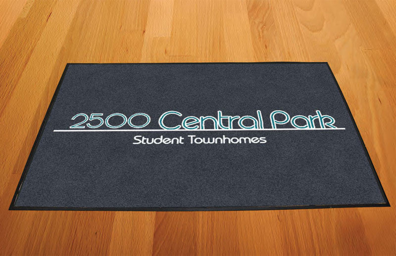 2500 Central Park 2 X 3 Rubber Backed Carpeted HD - The Personalized Doormats Company