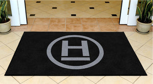 Humanworks 3 X 5 Rubber Backed Carpeted HD - The Personalized Doormats Company