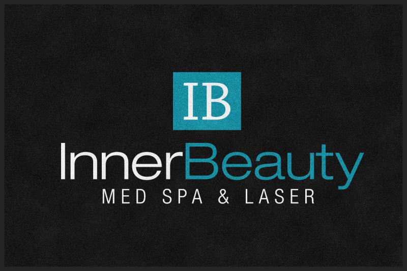 Inner Beauty Med Spa, Inc. 4 x 6 Custom Plush 30 HD - The Personalized Doormats Company