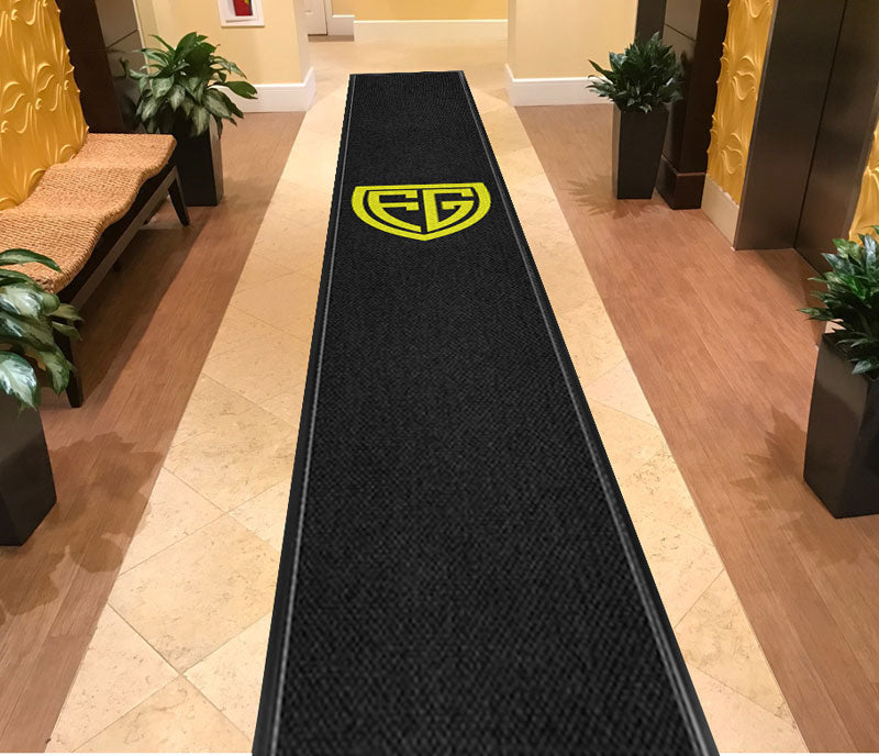 Folding Guard 3 X 20 Luxury Berber Inlay - The Personalized Doormats Company
