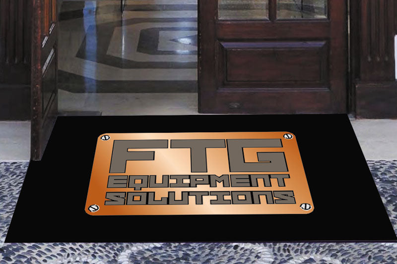 FTG Equipment Solutions 3 x 5 Rubber Scraper - The Personalized Doormats Company