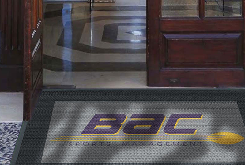BAC Sports Management 3 X 5 Rubber Scraper - The Personalized Doormats Company