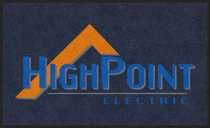 HighPoint Electric 3 X 5 Rubber Backed Carpeted HD - The Personalized Doormats Company