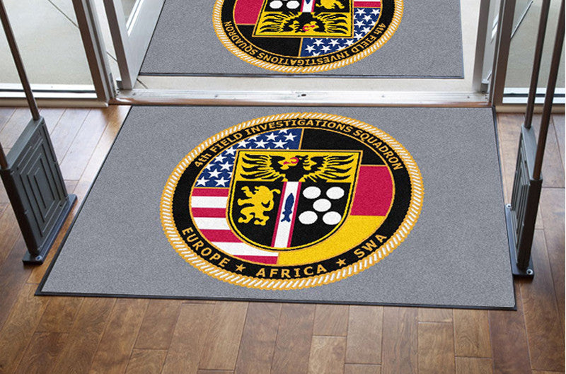 4 FIS 4 X 6 Rubber Backed Carpeted HD - The Personalized Doormats Company