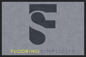 Flooring Simplicity 2 X 3 Rubber Backed Carpeted HD - The Personalized Doormats Company