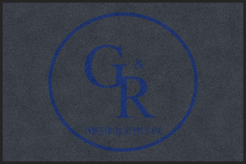 G & R MAT 4 X 6 Rubber Backed Carpeted HD - The Personalized Doormats Company