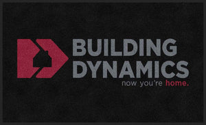 Building Dynamics Inc. 3 X 5 Rubber Backed Carpeted HD - The Personalized Doormats Company