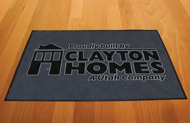 Clayton Homes 2 X 3 Rubber Backed Carpeted HD - The Personalized Doormats Company
