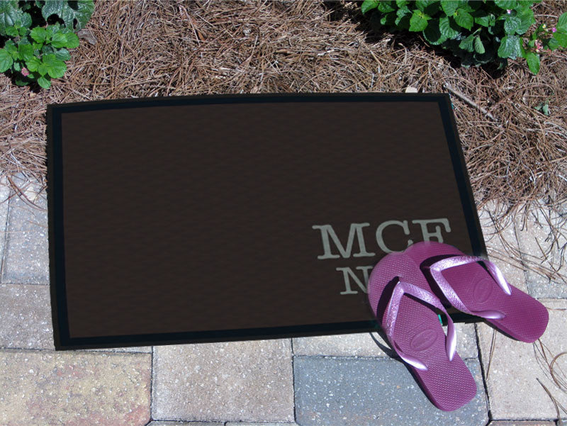 Elisabeth Hardie 18 X 24 Floor Impression - The Personalized Doormats Company