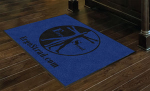 Ergostrad 3 X 4 Rubber Backed Carpeted HD - The Personalized Doormats Company