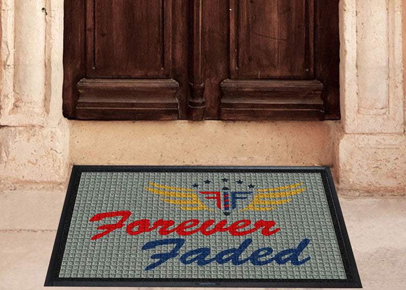 ForeverFaded Hair Lounge 2 x 3 Waterhog Inlay - The Personalized Doormats Company
