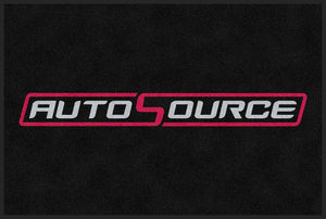 AutoSource 4 X 6 Rubber Backed Carpeted HD - The Personalized Doormats Company