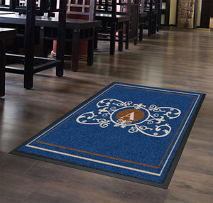 batsheva friedman 4' x 6' Rubber Backed Carpeted HD - The Personalized Doormats Company