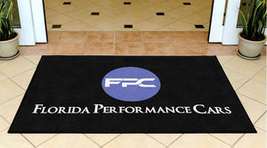 Florida Performance Cars 3 x 5 Rubber Backed Carpeted HD - The Personalized Doormats Company