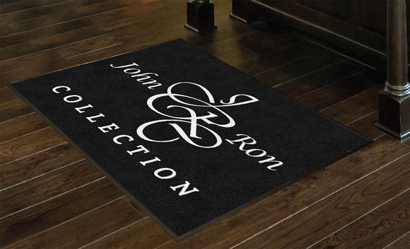 John Ron Collection 3 x 4 Rubber Backed Carpeted - The Personalized Doormats Company