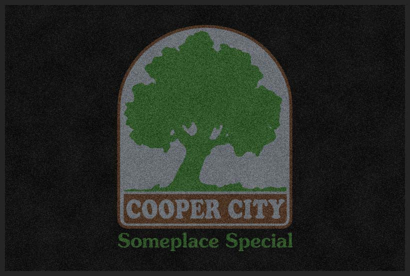 COOPER CITY RECREATION 4 X 6 Rubber Backed Carpeted HD - The Personalized Doormats Company