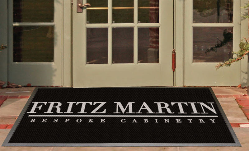 Fritz Martin Cabinetry 3 X 6 Luxury Berber Inlay - The Personalized Doormats Company