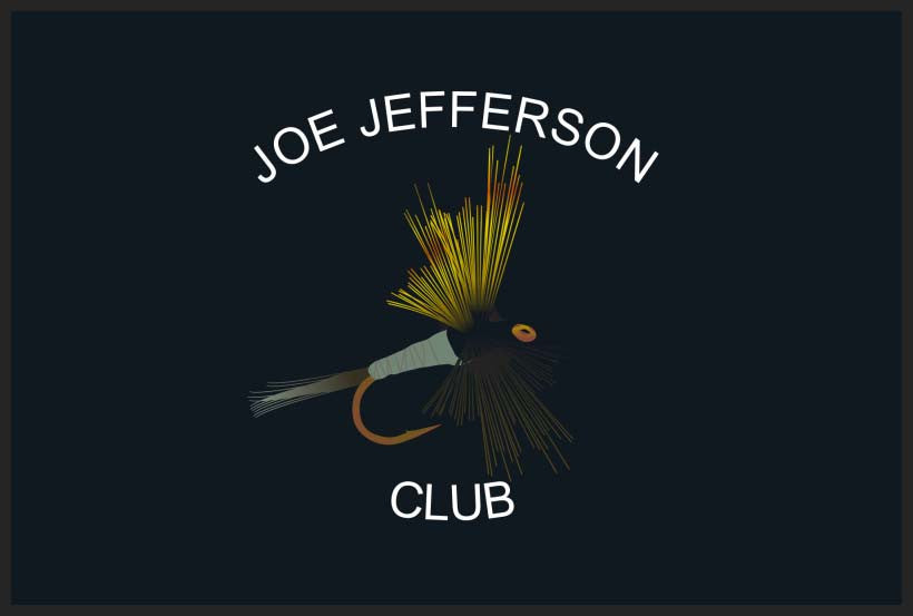 Joe Jefferson Club 4 x 6 Rubber Scraper - The Personalized Doormats Company