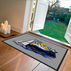 Chalet Amnesia 2 x 3 Waterhog Impressions - The Personalized Doormats Company