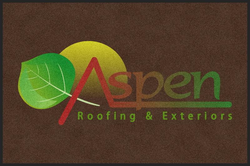 Aspen Roofing Mat 4 X 6 Rubber Backed Carpeted HD - The Personalized Doormats Company
