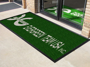 Evergreen Team USA 2.83 X 7.5 Luxury Berber Inlay - The Personalized Doormats Company