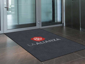 Iglesia Alianza Cristiana y Misionera 4 X 6 Rubber Backed Carpeted HD - The Personalized Doormats Company