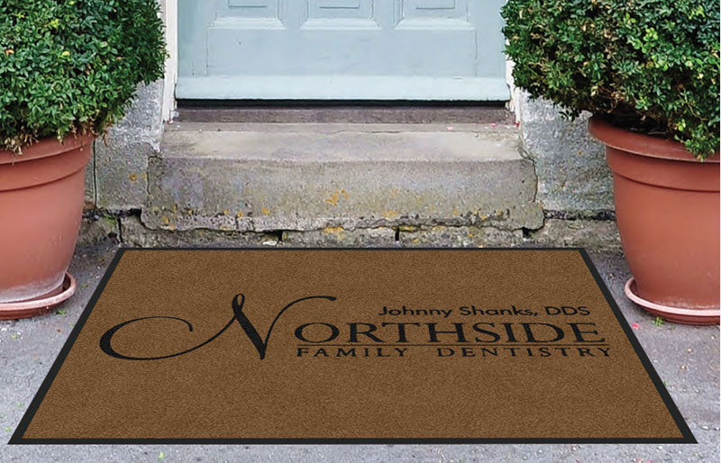 3 X 4 - CREATE -115402 3 x 4 Rubber Backed Carpeted HD - The Personalized Doormats Company