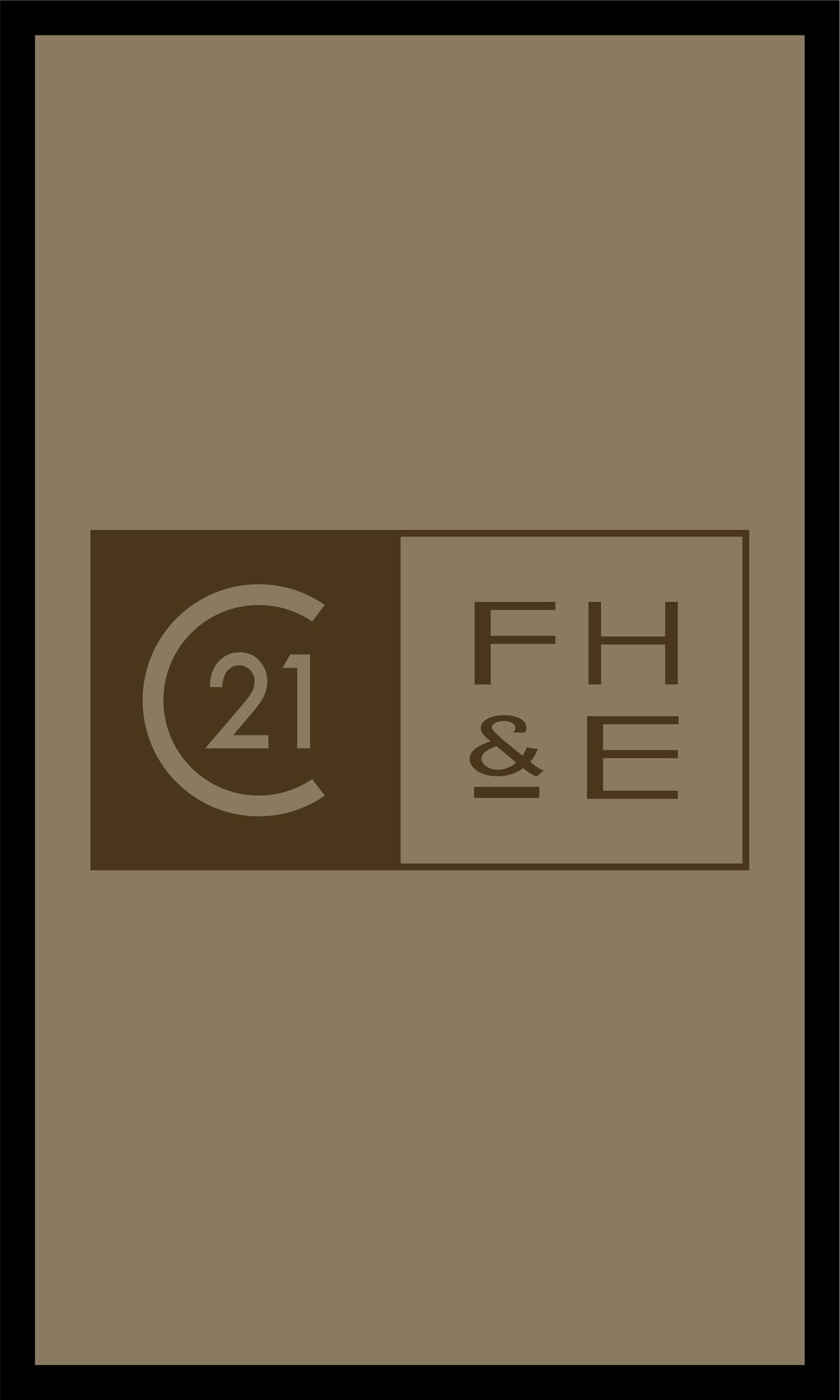 FH&E Century 21 3 X 5 Luxury Berber Inlay - The Personalized Doormats Company