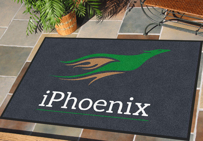 iphoenix 2 X 3 Rubber Backed Carpeted HD - The Personalized Doormats Company
