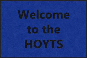 HOYT 4 X 6 Rubber Backed Carpeted HD - The Personalized Doormats Company