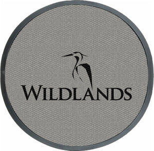 Wildlands Round 9x9 Silver Black §