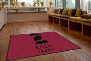 Eden Fine arts 5 X 6 Rubber Backed Carpeted HD - The Personalized Doormats Company