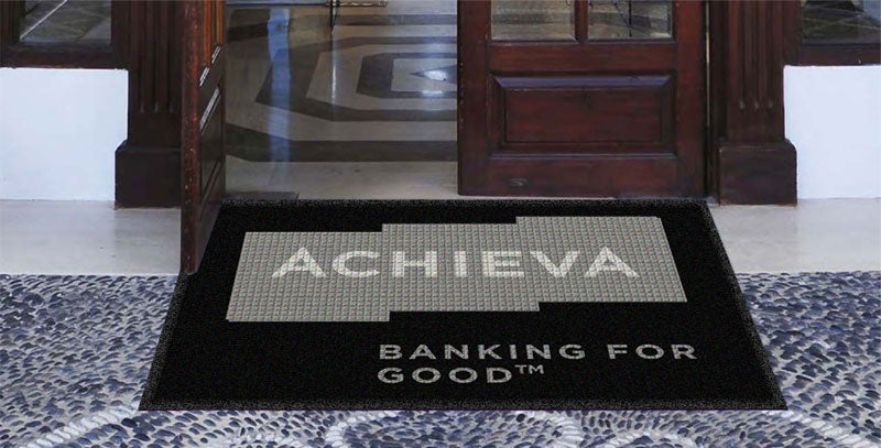 Achieva Credit Union 3 X 5 Waterhog Impressions - The Personalized Doormats Company