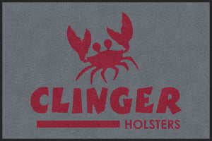 Clinger Holsters 4 X 6 Rubber Backed Carpeted HD - The Personalized Doormats Company