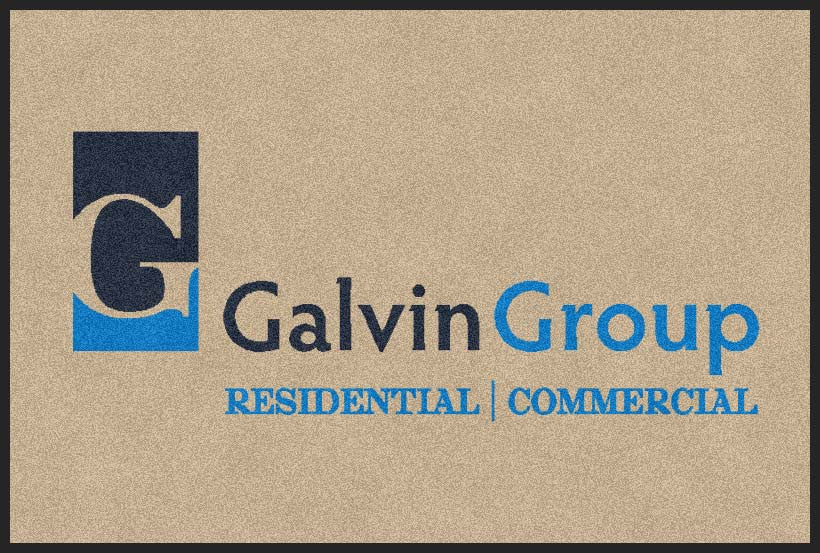 Galvin Group 2 X 3 Rubber Backed Carpeted HD - The Personalized Doormats Company