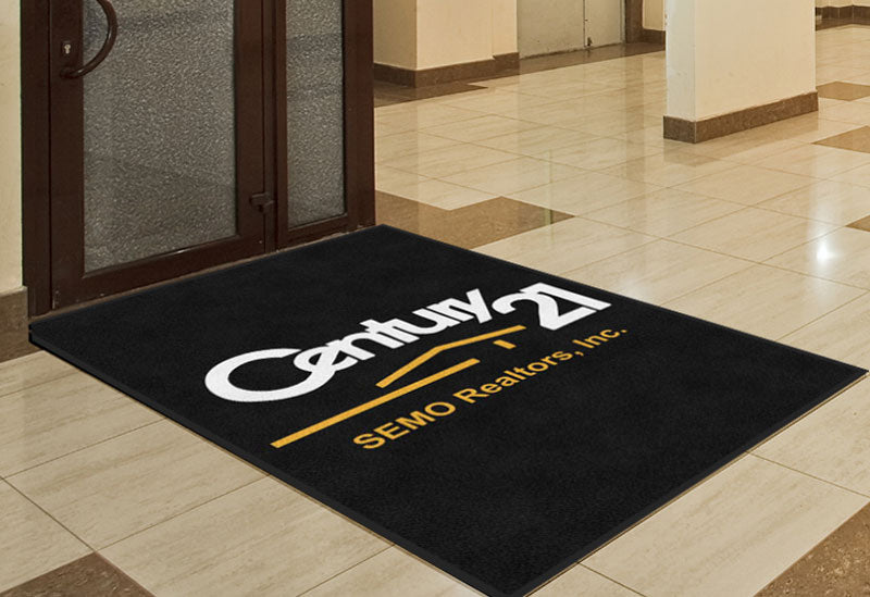 Century 21 SEMO Realtors, Inc. 4 X 6 Rubber Backed Carpeted HD - The Personalized Doormats Company
