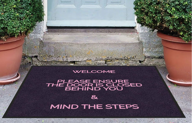 3 X 4 - CREATE -123063 3 x 4 Rubber Backed Carpeted HD - The Personalized Doormats Company