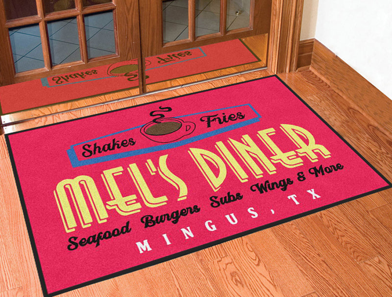 Mel's Diner 4' X 6'