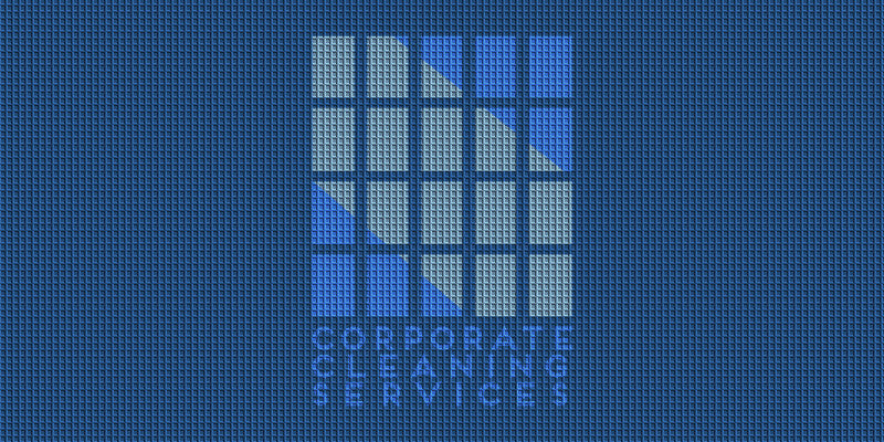 Corporate Cleaning Services 6 x 12 Waterhog Inlay - The Personalized Doormats Company