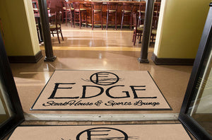 Edge Mat 4 X 6 Rubber Backed Carpeted HD - The Personalized Doormats Company