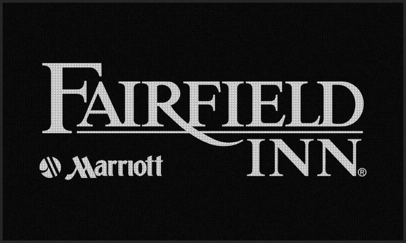 Fairfield Marriott Logo 6 X 10 Waterhog Impressions - The Personalized Doormats Company