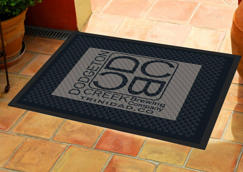 Dodgeton 2.5 X 3 Rubber Scraper - The Personalized Doormats Company