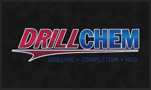 DrillChem 3 X 5 Rubber Backed Carpeted HD - The Personalized Doormats Company