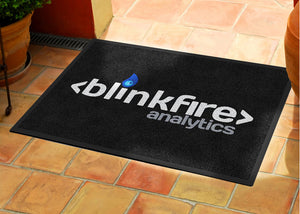 Blinkfire 2 X 3 Rubber Backed Carpeted HD - The Personalized Doormats Company