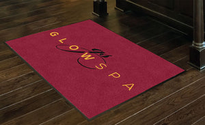 GlowSpa 3 X 4 Rubber Backed Carpeted HD - The Personalized Doormats Company