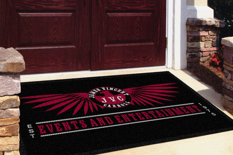 James Vincent Carroll 4 X 6 Waterhog Impressions - The Personalized Doormats Company